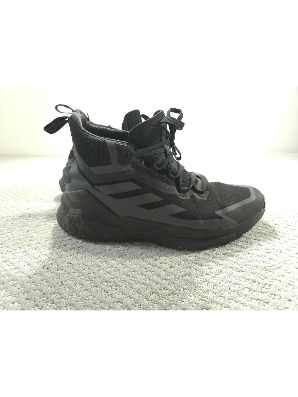 Adidas Terrex Free Hiker 2.0 Goretex Mens 10.5 Black Hiking Shoes Boost Flaws